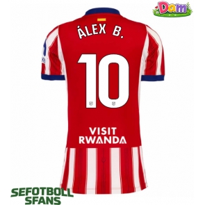 Atletico Madrid Alex Baena #10 Hemmatröja Kvinnor 2026-27 Kortärmad